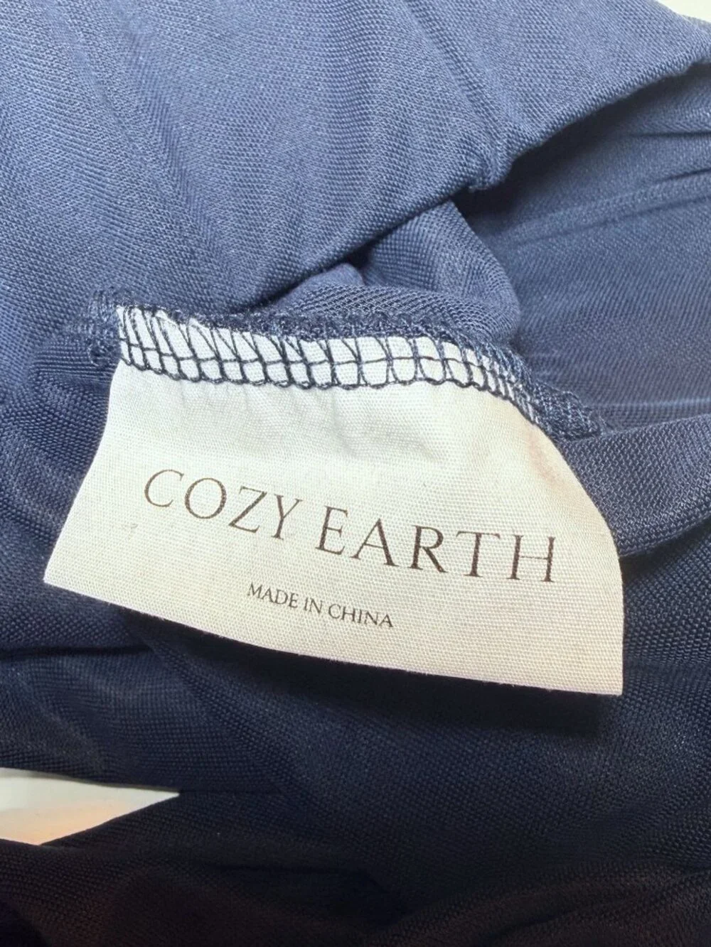 Cozy Earth Women's Modern Modal Mid-Length Shorts | Navy | Size XS